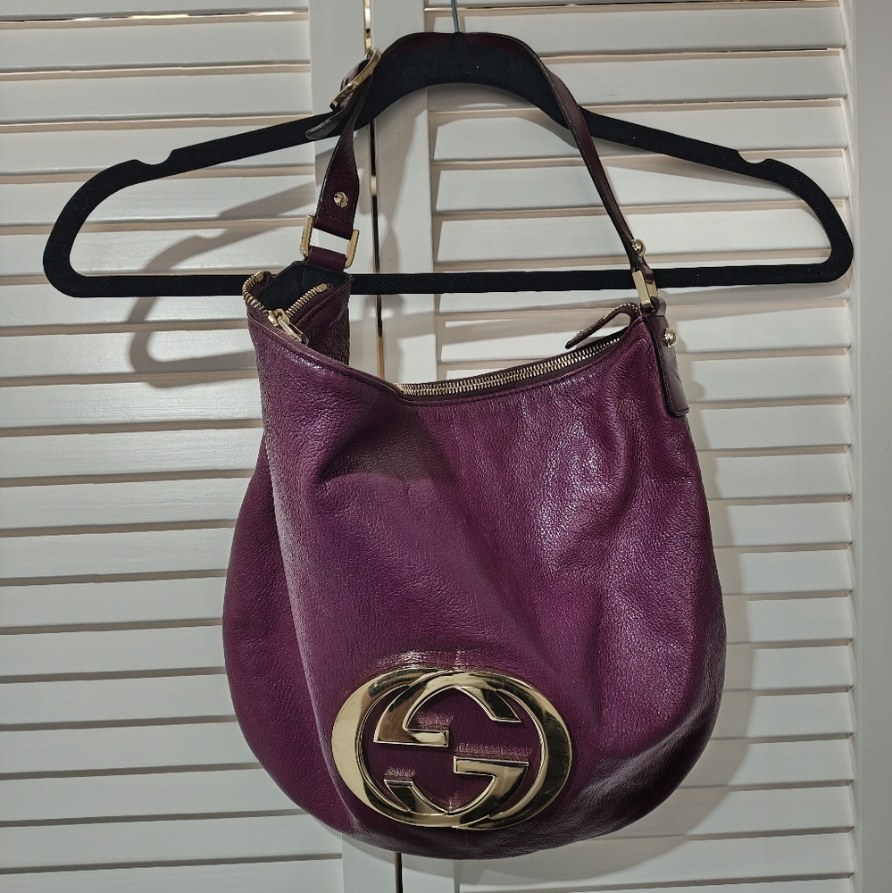 Gucci blondie Leather shoulder bag - Picture 3 of 10
